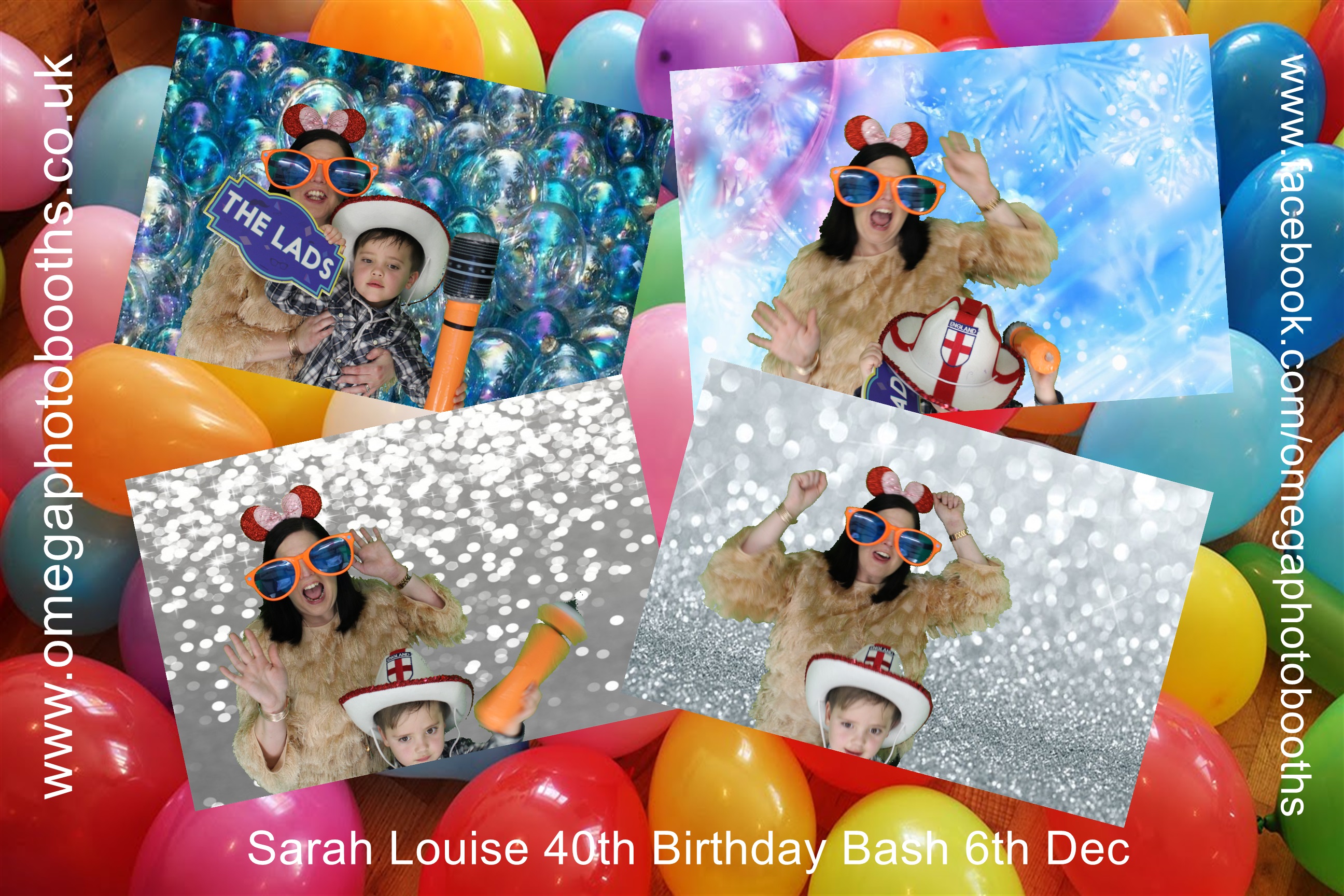 Sarah Louise 40th  | View more photos from the event at gallery.omegaphotobooths.co.uk/u/Omega-Photobooths/Sarah-Louise-40th